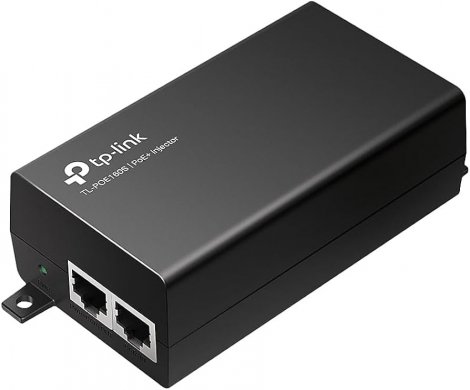 TP-Link POE380S | Omada 2-Ports 10GBaseT RJ-45 PoE++ Injector