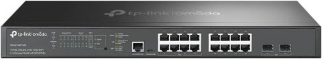 TP-Link SG3218XP-M2 | Omada 16 x Ports 2.5G RJ-45 (8 x Ports PoE+) 2 x Ports 10GE SFP+ L2+ Managed Switch