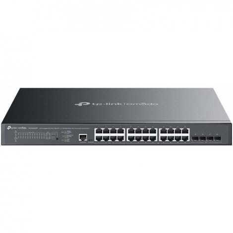 TP-Link SG3428XMPP | 24-Port Gigabit (16-Port PoE+ & 8-Port PoE++) 4-Port 10GE SFP+ L2+ Managed Switch
