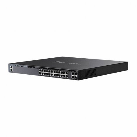 TP-Link SG6428XHP | Omada 24-Port 10/100/1000Base-T Gigabit Stackable L3 Managed 1U Rack-mountable Network Switch