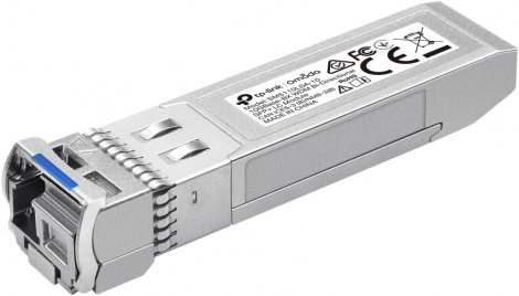 TP-Link SM5110LSA-10 | Omada 10Gbase-BX Single-Mode LC/UPC Connector 1330nm/1270nm 10km WDM Bi-Directional SFP+ Module