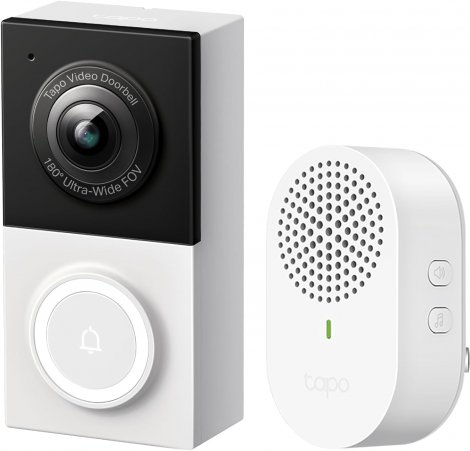 TP-Link Tapo D130 | Tapo IEEE 802.11b/g/n 2.4GHz Wi-Fi 2K 5MP Smart Wired Video Doorbell