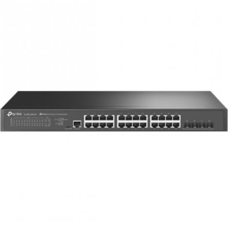 TP-Link TL-SG3428X-M2 | JetStream 24-Port 25GBASE-T L2+ Managed Switch with 4 10GE SFP+ Slots