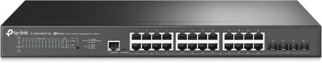 TP-Link TL-SG3428XPP-M2 | JetStream 24-Port 2.5GBase-T 4-Port 10GE SFP+ L2+ Managed Switch with 16-Port PoE+ & 8-Port PoE++
