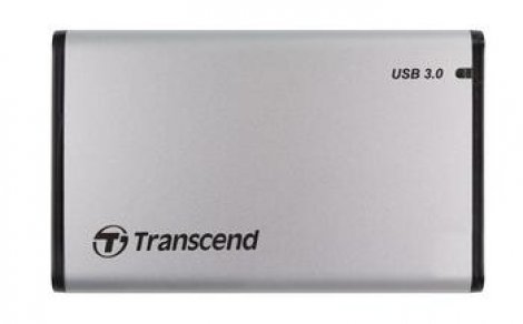 Transcend TS0GSJ25S3 | StoreJet 25S3 USB 3.0 2.5-inch SATA Hard Drive Enclosure