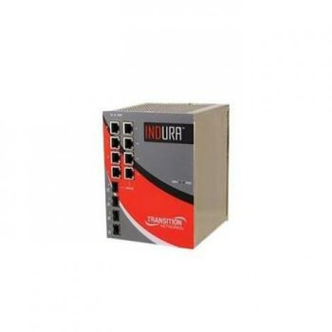 Transition Networks IND-3284-H | Transition 8-Ports 10/100/1000Mbps RJ45 Ports industrial Switch with 4 SFP Ports