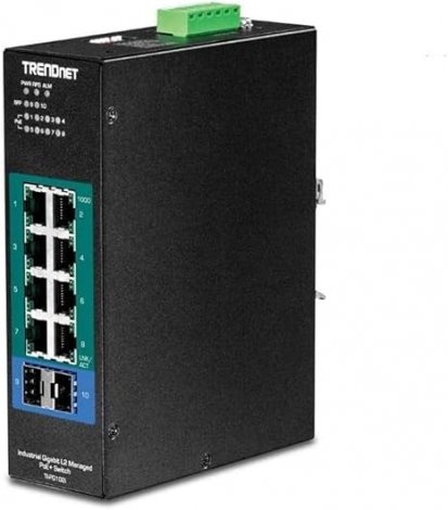 Transition Networks SGPAT1039-105 | SGPAT Series 1000Base-T PoE+ PSE to 1000Base-X Media Converter