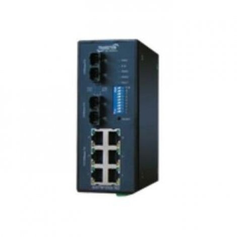 Transition Networks SISTM1013-162-LRT | Transition Hitemp 10/100 Indust Swch 6 10/100 Rj45 Mm Sc