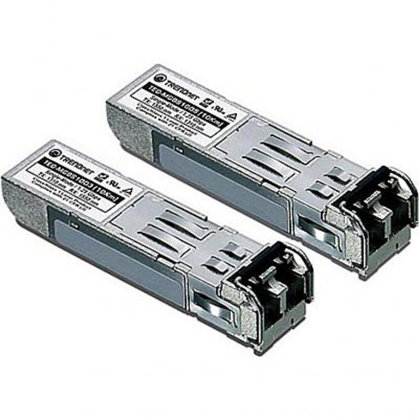 Trendnet TEG-MGBS40D35 | 1Gbps 1000Base-BX Single-mode Fiber 40km 1310nmTX/1550nmRX LC Connector SFP Transceiver Module