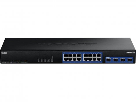 Trendnet TEG-S50204 | 16 x Ports 2.5GbE RJ-45 4 x Ports 10GbE SFP+ 1U Rack Mountable Switch (Version v1.0R)
