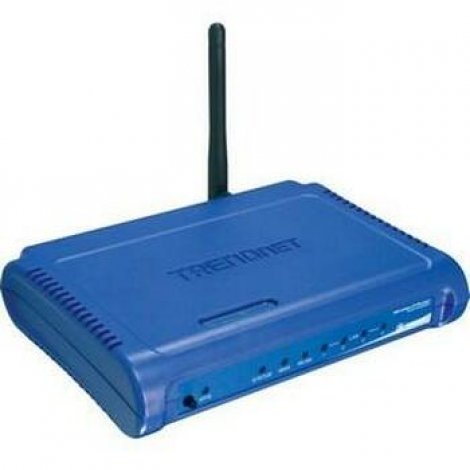 Trendnet TEW-432BRP | 4-Port Switch 54Mbps 802.11g Wireless Firewall Router