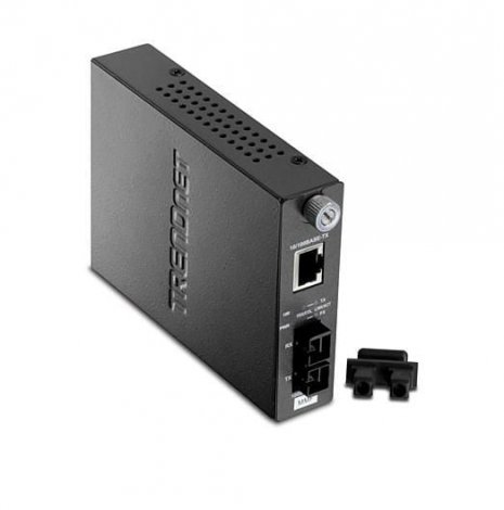 Trendnet TFC-110S15i | Intelligent 100Base-TX to 100Base-FX Single Mode SC Fiber Converter (Version A1.1R)