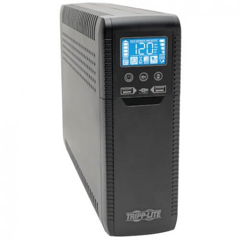 Tripp Lite ECO1300LCD | Line Interactive UPS with USB and 10 Outlets 120V 1300VA 720W 50/60 Hz AVR ECO Series ENERGY STAR V2.0