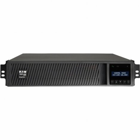 Tripp Lite SMART1000RMXL2U | Series SmartPro 1000VA 1000W 120V LineInteractive Sine Wave UPS 8 Outlets Extended Run Network Card Option LCD USB DB9 2U Rack/Tower
