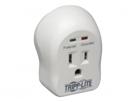 Tripp Lite SPIKECUBE | 1-Outlet Direct Plug-In Personal Surge Protector