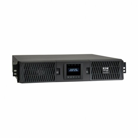 Tripp Lite SU1500RTXLCD2U | Series SmartOnline 1500VA 1350W 120V Double Conversion Sine Wave UPS 8 Outlets Extended Run Network Card Option LCD USB DB9 2U Rack/Tower