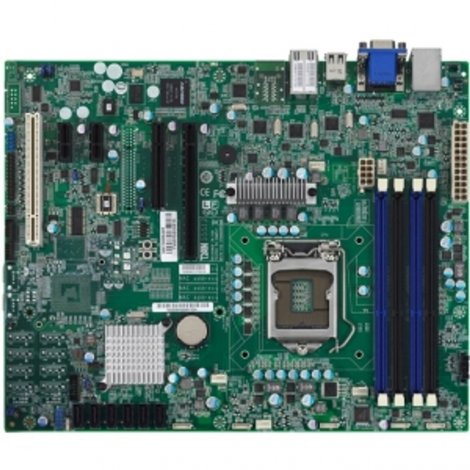 Tyan S5512G2NRLE | S5512-LE Socket H2 LGA-1155 Intel C202 Chipset ATX On-board Video Chipset Server System System Board (Motherboard)