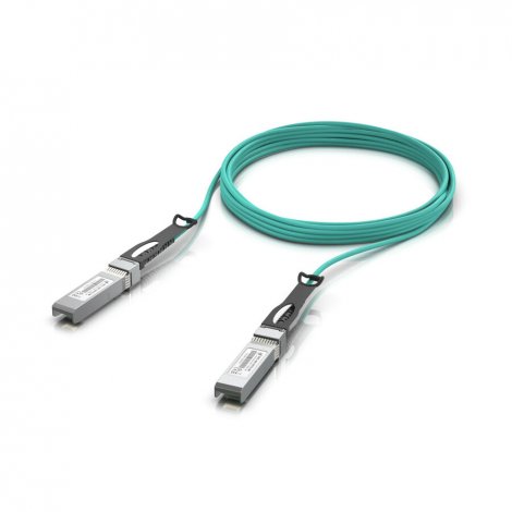 Ubiquiti UACC-AOC-SFP10-5M | 16.40 ft Fiber Optic Network Cable for Network Device