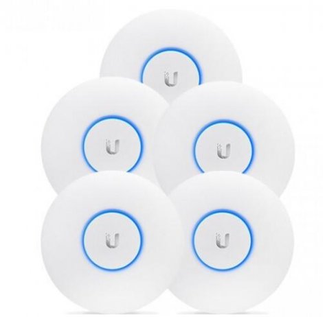 Ubiquiti UAP-AC-PRO-5 | UniFi IEEE 802.11ac 5GHz 1300Mbps 2 x RJ-45 Ports 10/100/1000 Gigabit Ethernet Internal Antennas Wireless Access Point