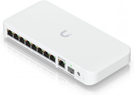 Ubiquiti USW-Flex-2.5G-8 | UniFi Flex 8 x Ports 2.5GBase-T 1 x uplink Port 10GbE RJ45/SFP+ Gigabit Ethernet Network Switch