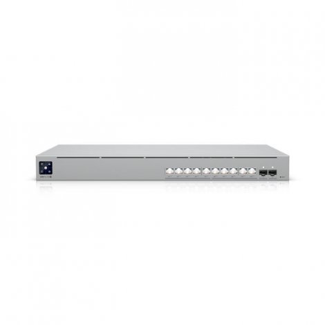 Ubiquiti USW-Pro-XG-10-PoE (400W) | Pro XG 10 x Ports 10GbE PoE+++ 2 x Ports 10GbE SFP+ 1U Rack-mountable L3 Network Switch