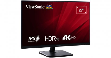Viewsonic VA2756-4K-MHD | 27-inch 3840 x 2160 60Hz IPS Monitor with Built-In Speakers