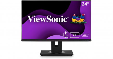 Viewsonic VG2455-2K | 24-inch 2560 x 1440 SuperClear IPS Monitor with Advanced Ergonomics