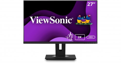 Viewsonic VG2755-2K | 27-inch 2560 x 1440 SuperClear IPS Monitor with Advanced Ergonomics