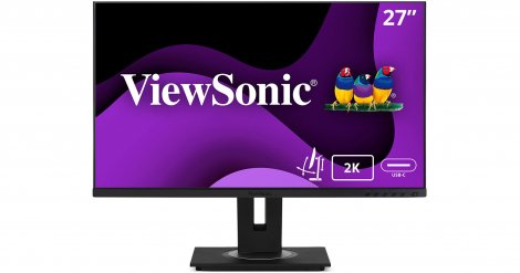 Viewsonic VG2756A-2K | 27-inch 2560 x 1440 60Hz Ergonomic Docking IPS Monitor