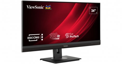 Viewsonic VG3456A | 34-inch 3440 x 1440 100Hz Ergonomic Docking IPS Monitor