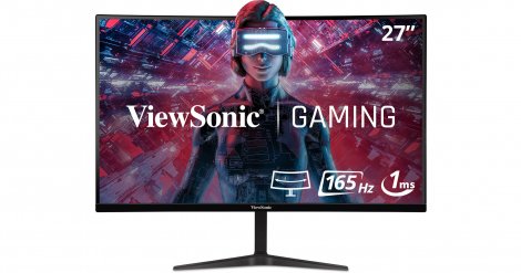 Viewsonic VX2718-PC-MHD | 27-inch 1920 x 1080 165Hz Curved Gaming VA Monitor