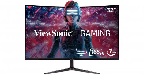 Viewsonic VX3218-PC-MHD | 31.5-inch 1920 x 1080 165Hz Curved VA Gaming Monitor