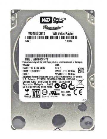 Western Digital WD1000CHTZ-04JCPV1 | 1TB 10K RPM SATA 15mm 2.5-inch Hard Drive