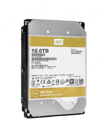 Western Digital WD101KRYZ-01JPDB1 | Gold 10TB 7200RPM SATA 6Gbps 256MB Cache 3.5-inch Hard Drive