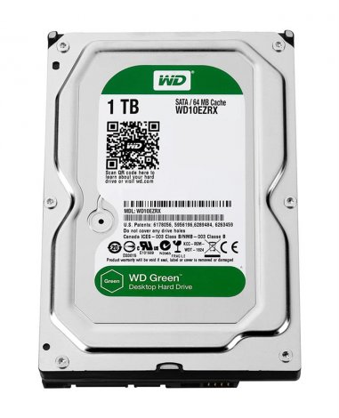 Western Digital WD10EZRX-22A3KBO | Green 1TB 5400RPM SATA 6Gbps 64MB Cache 3.5-inch Hard Drive