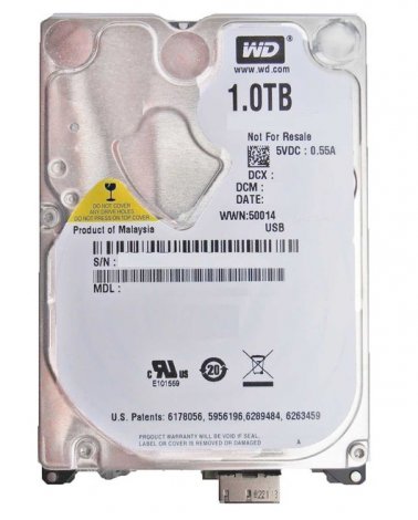 Western Digital WD10JCCW-63D4FY2 | 1TB 5.4K RPM USB 9.5mm 2.5-inch Hard Drive