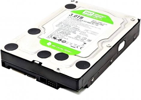 Western Digital WD30EZRX-00GXCB0 | 3TB 5.4K RPM 64MB Cache IntelliPower Caviar Green SATA 3.5-inch Hard Drive