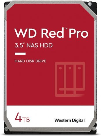 Western Digital WD4005FFBX | Red Pro 4TB 7200RPM SATA 6Gb/s 256MB Cache 3.5-Inch NAS Hard Drive
