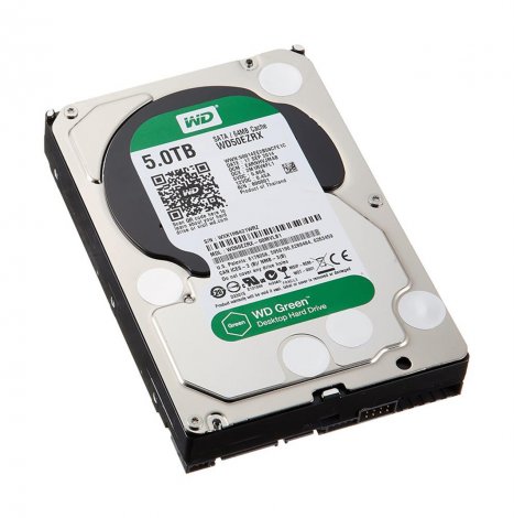 Western Digital WD50EZRX-OOMVLB1 | Green 5TB 5400RPM SATA 6Gbps 64MB Cache 3.5-inch Hard Drive
