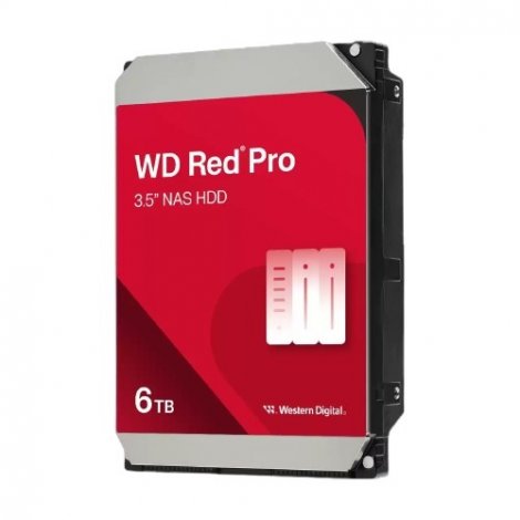 Western Digital WD6005FFBX | Red Pro 6TB 7200RPM SATA 6Gb/s 256MB Cache 3.5-Inch NAS Hard Drive