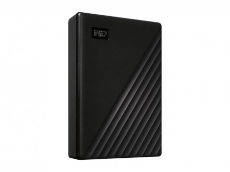 Western Digital WDBR9S0060BBK-WESN | My Passport 6TB USB 3.2 Micro-B Portable Hard Drive (Black)
