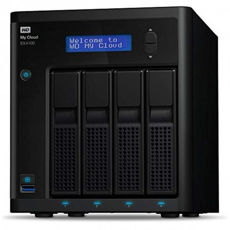 Western Digital WDBWZE0240KBK-NESN | 4x 6TB) HDD iSCSI RAID NAS Storage