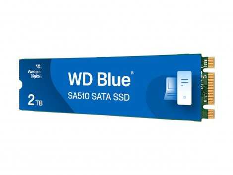Western Digital WDS200T3B0B-00C7C0 | Blue SA510 2TB SATA 6Gb/s M.2 2280 Solid State Drive (SSD)