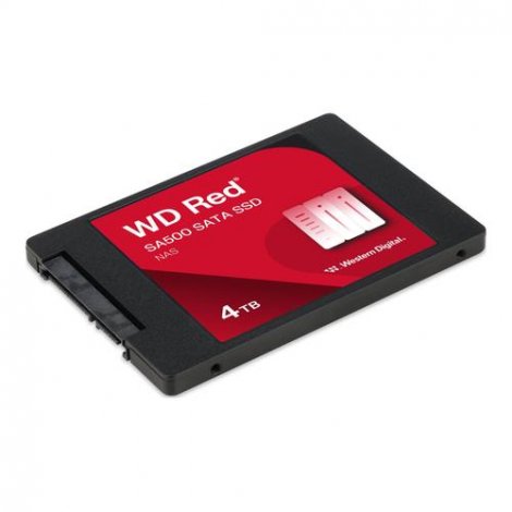 Western Digital WDS400T2R0A-68CKB0 | Red SA500 4TB SATA 6Gb/s 2.5-Inch NAS Solid State Drive (SSD)