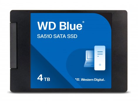 Western Digital WDS400T3B0A-00C7K0 | Blue SA510 4TB SATA 6Gb/s 2.5-Inch Solid State Drive (SSD)
