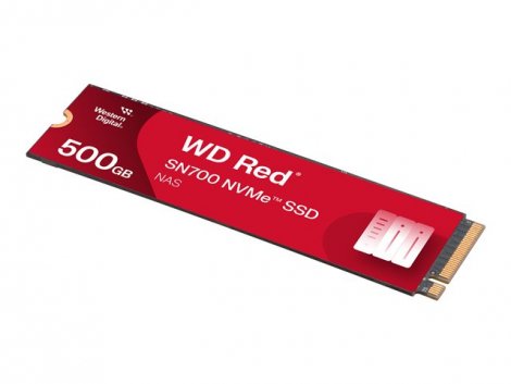 Western Digital WDS500G1R0C-68BDK0 | Red SN700 Series 500GB PCIe NVMe 3.0 x4 M.2 2280 NAS Solid State Drive (SSD)