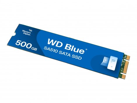 Western Digital WDS500G3B0B-00AXS0 | Blue SA510 500GB SATA 6Gb/s M.2 2280 Solid State Drive (SSD)