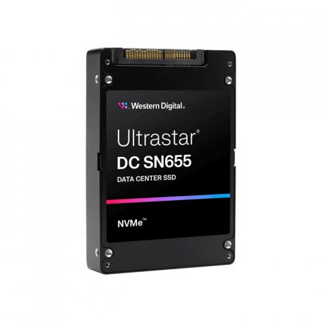 Western Digital WUS5EA138ESP7E1 | Ultrastar DC SN655 3.84TB PCIe NVMe 4.0 U.3 2.5-Inch Solid State Drive (SSD)