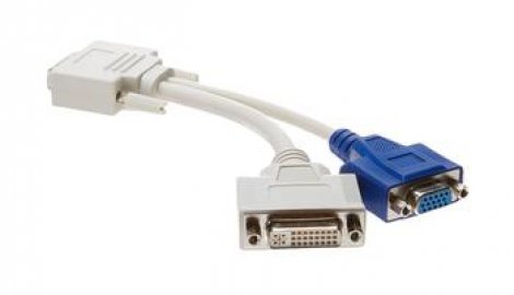 Wyse 920302-01L | DVI to VGA Replacement Adapter HD-15 Male VGA DVI-D Male Video DVI-I Male Video