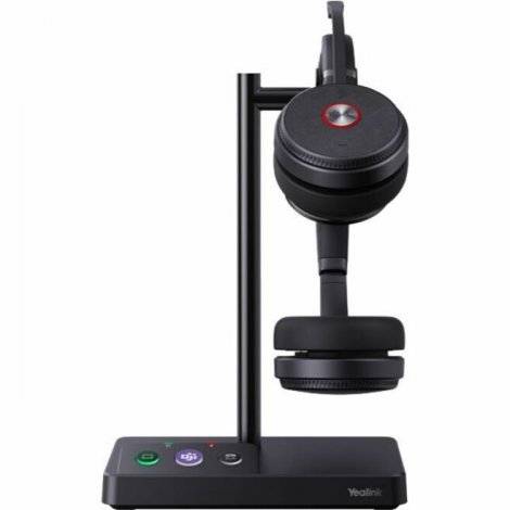 YeaLink 1308006C | WH62 Wireless DECT Teams Binaural On-Ear Headset